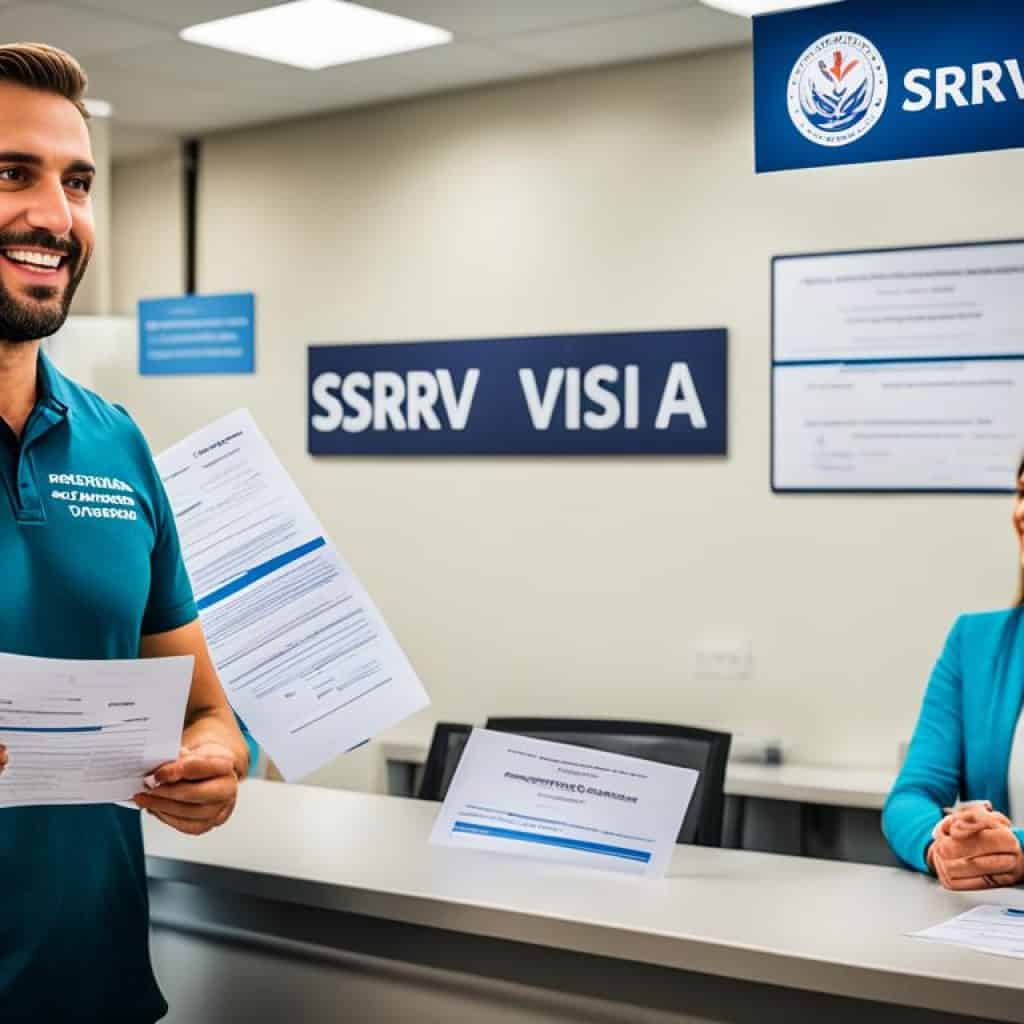 srrv visa application process