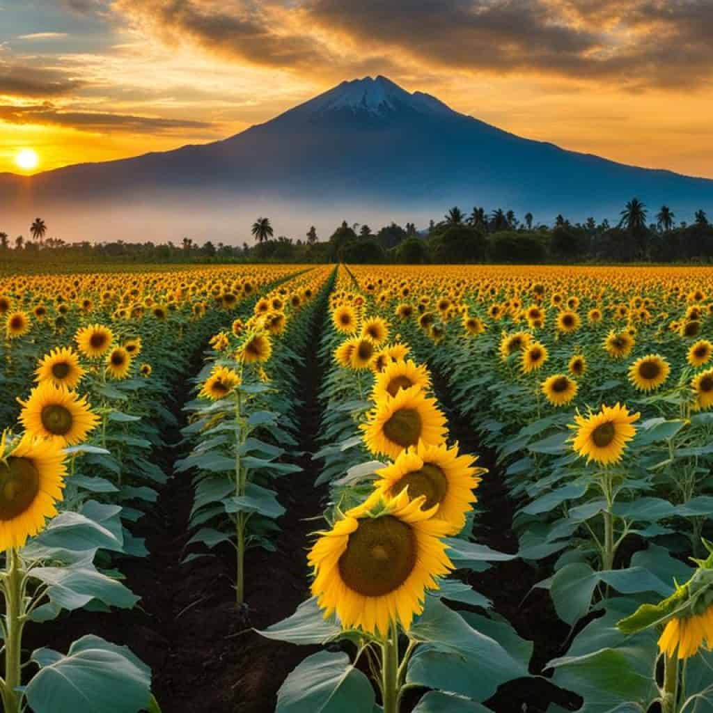 sunflower field Philippines