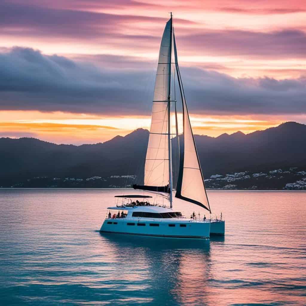 sunset cruise Boracay