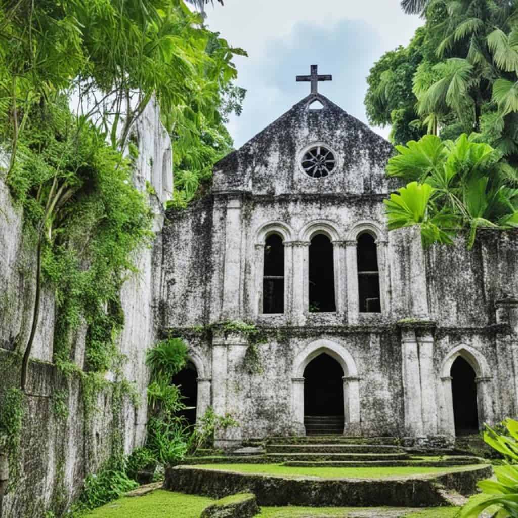 the old churches of bohol