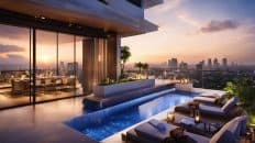 Mabolo Garden Flat A8 free rooftop infinity pool