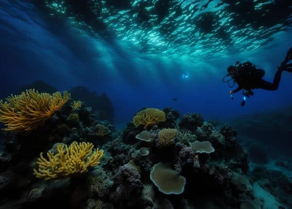 Night Dive in Sipalay with PADI 5 Star Dive Resort