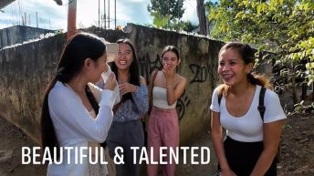 Walking Tour of Pusok by 3 Beautiful Angels Video