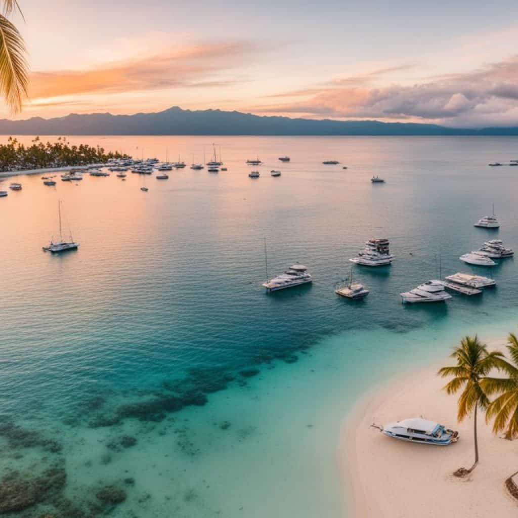 beautiful beach in Cebu City