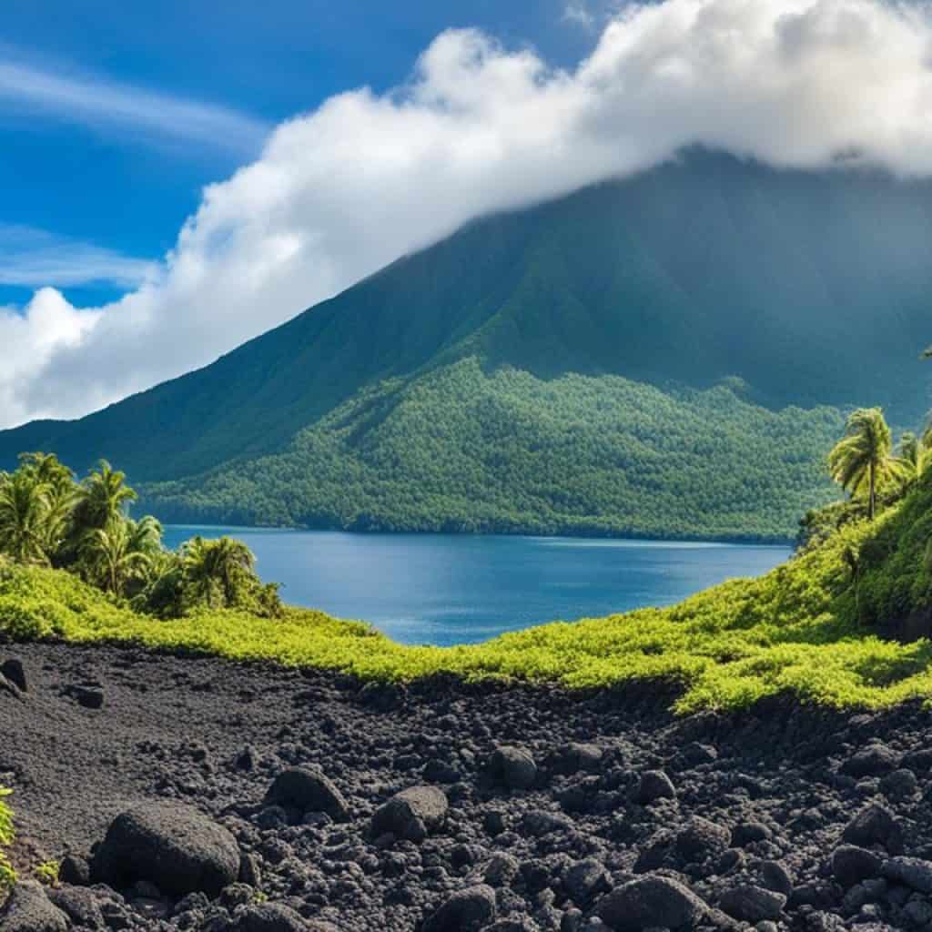 camiguin volcanic landscape