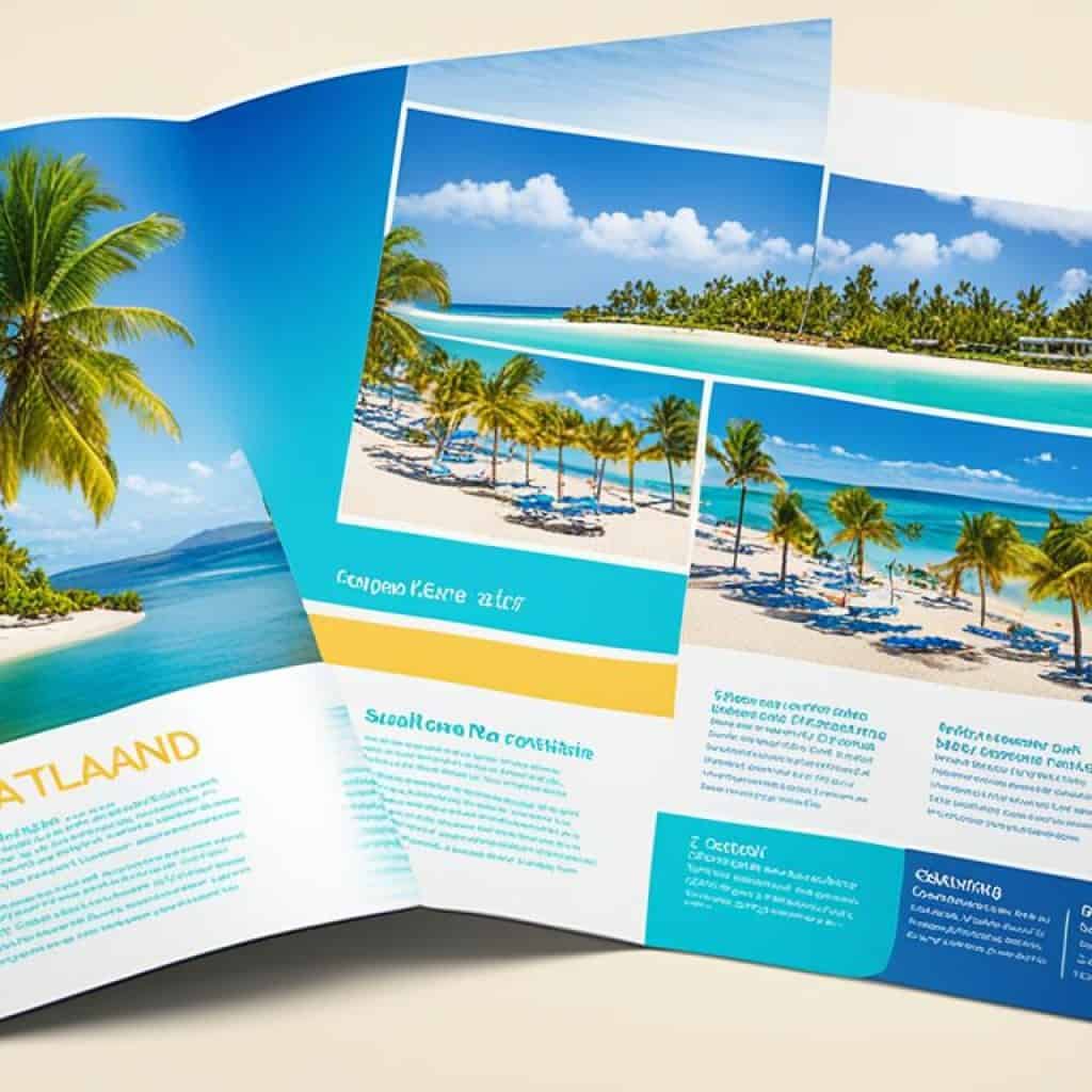 sample boracay travel brochure