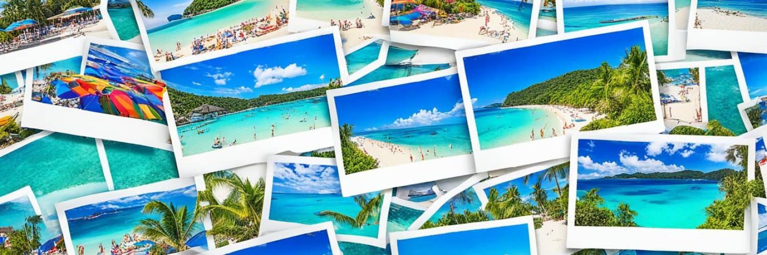 sample boracay travel brochure