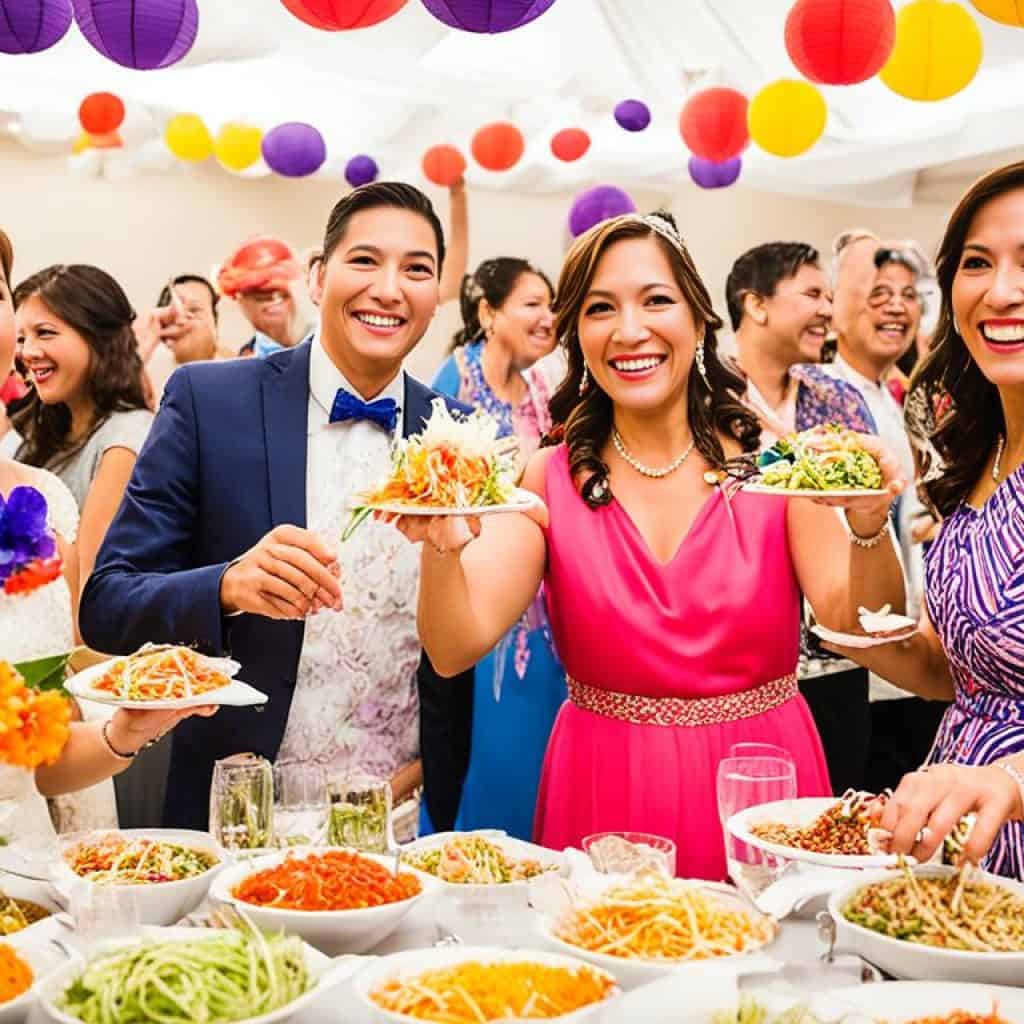 filipino wedding reception