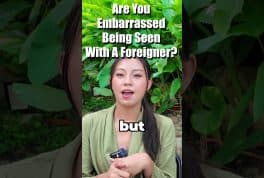 Are you embarrassed about being seen with a foreigner filipinadating filipinaforeignercouple ldr Video