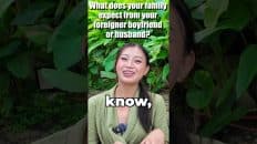 What does your family expect from your foreigner boyfriend or husband filipinadating filipina Video