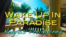 Wake Up In Paradise Negros Philippines Ocean ASMR Video