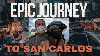 Epic Motorbike Journey Lapu Lapu to San Carlos via Ferry Video