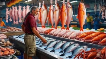 Philippine Wet Market Bantayan Proper Video