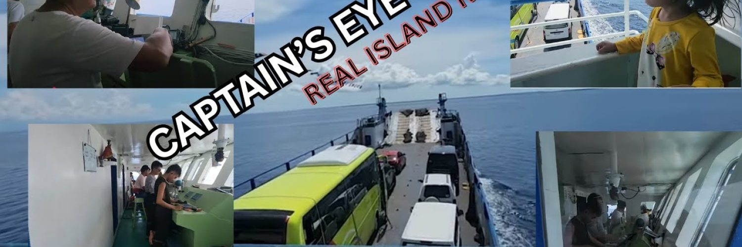What Its Like Riding in a Captains Cabin in the Philippines Bantayan Island Adventure Video