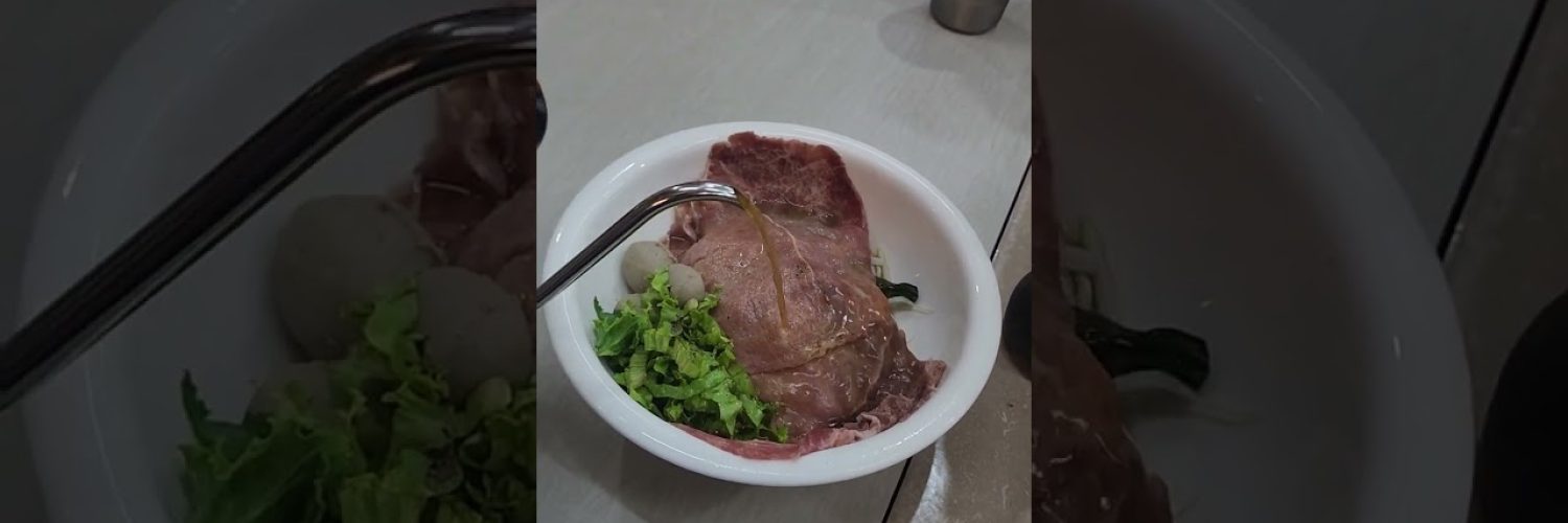 Myanmar Raw Beef Noodles Video