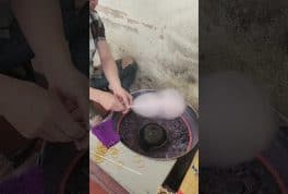 Traditional Cotton Candy Making Street Food Magic shorts Video